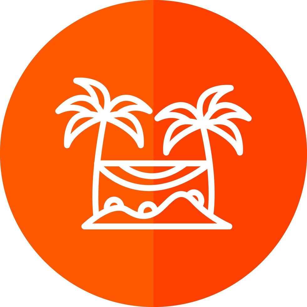 Hammock Vector Icon Design