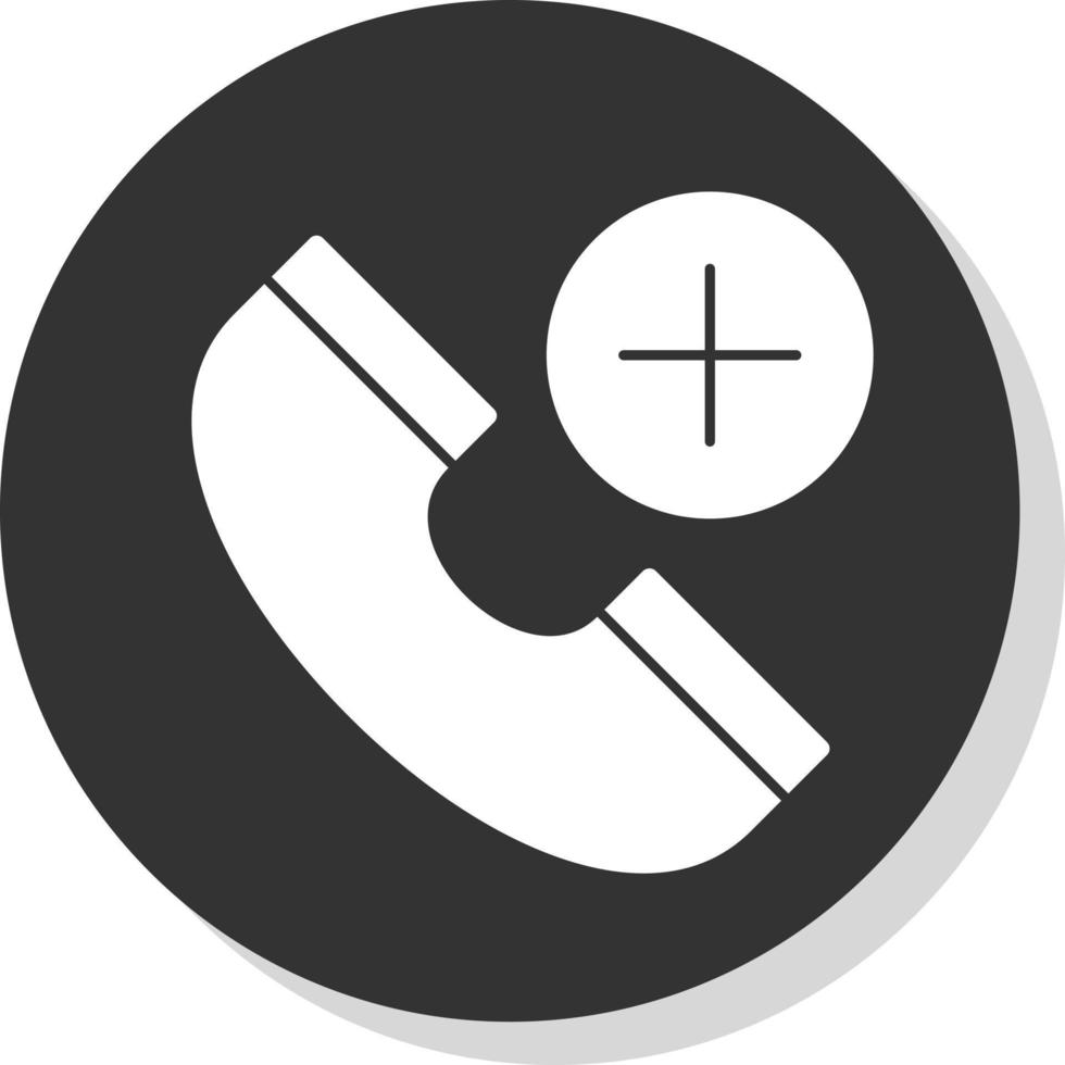 Emergency Cal Vector Icon Design