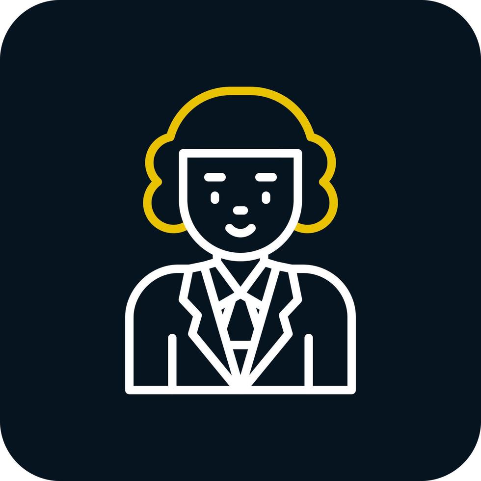 Judge Vector Icon Design