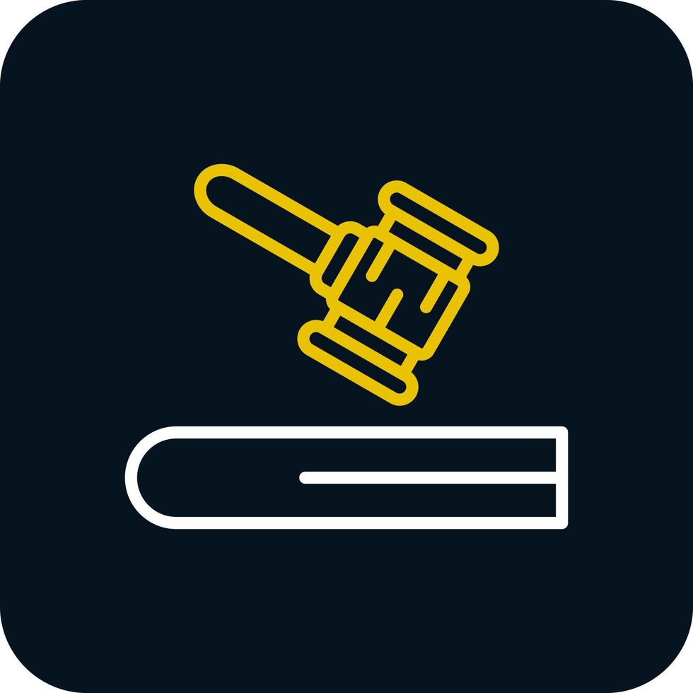 Law Vector Icon Design