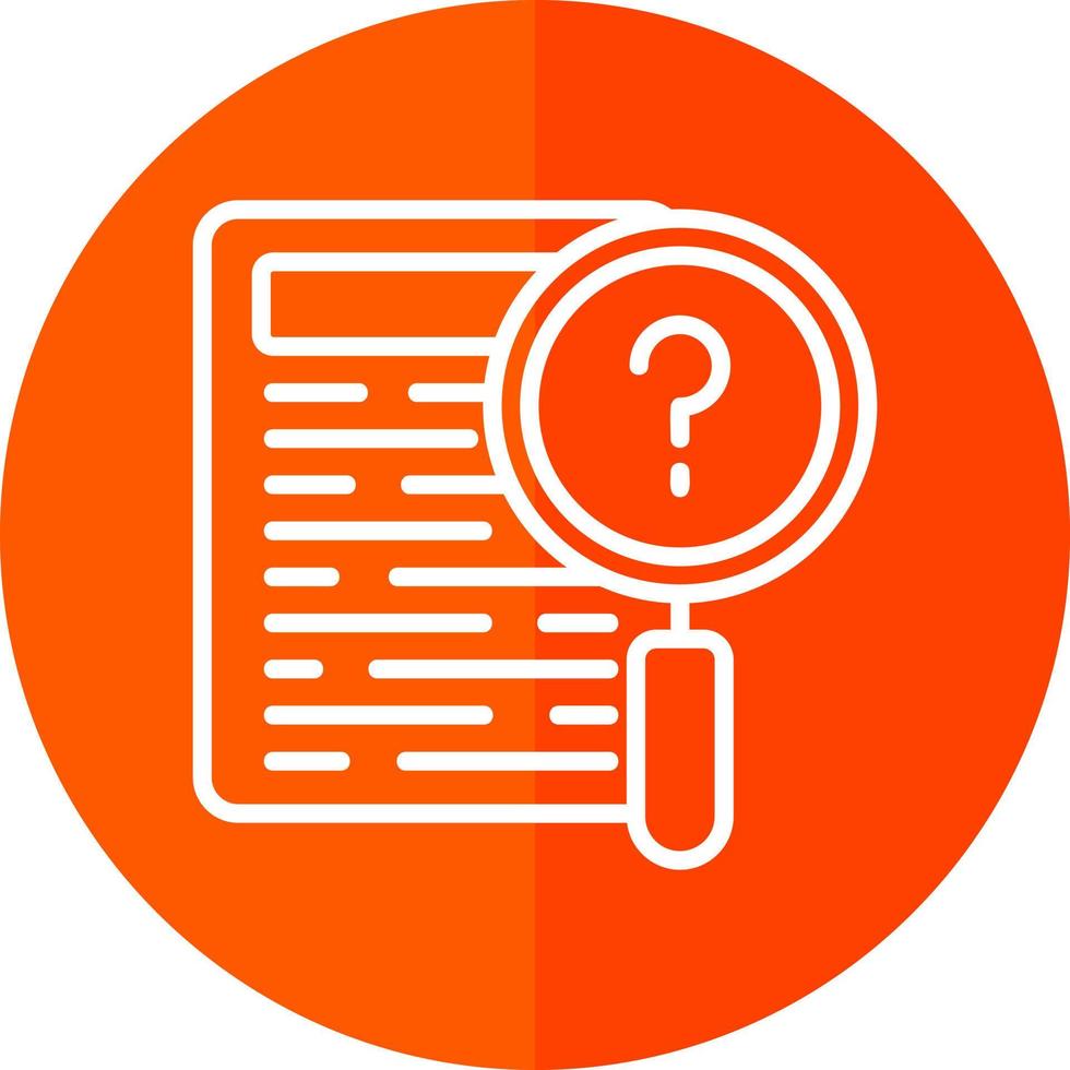 Evidence Vector Icon Design