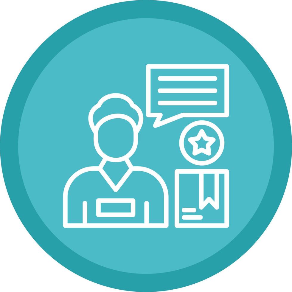 Feedback Vector Icon Design