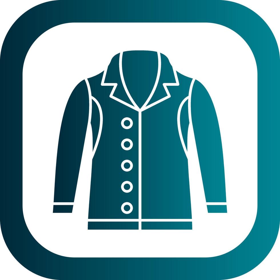 Coat Vector Icon Design