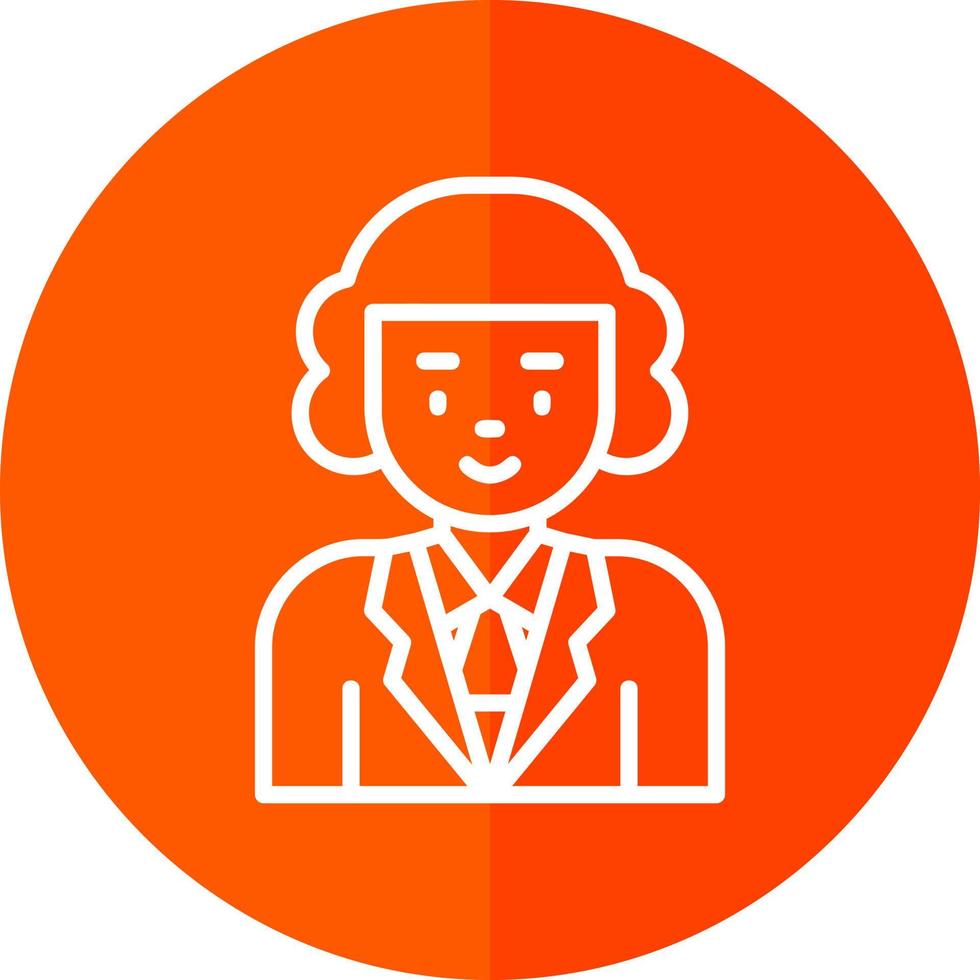 Judge Vector Icon Design