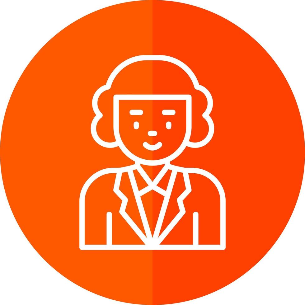 Judge Vector Icon Design