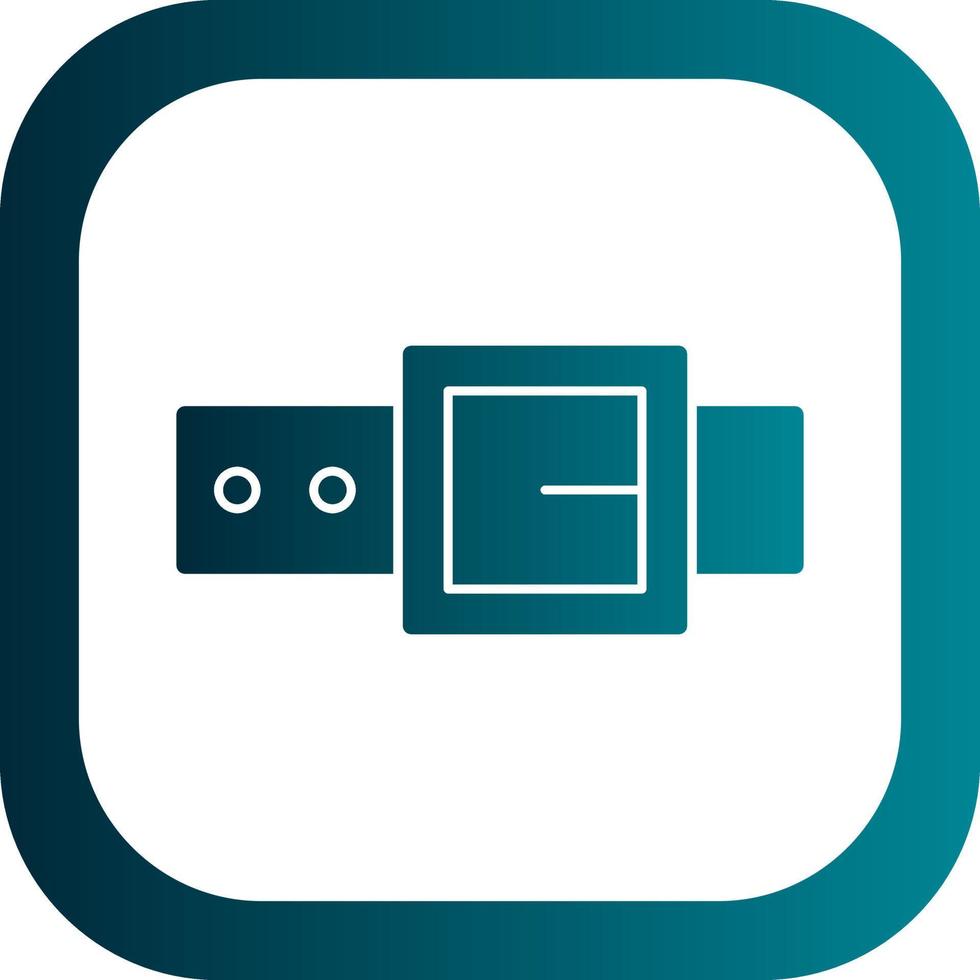 Belt Vector Icon Design