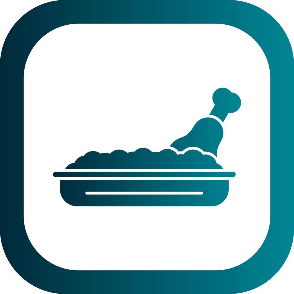 Dinner Vector Icon Design