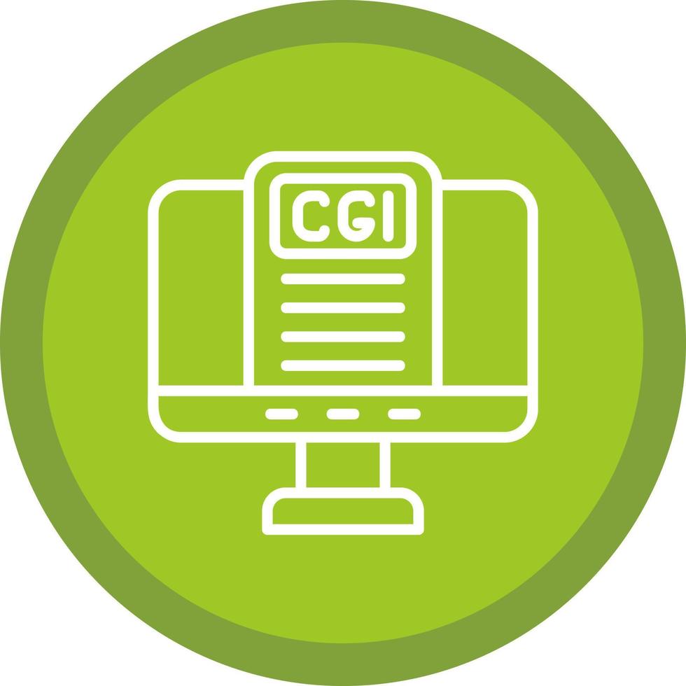 Cgi Vector Icon Design