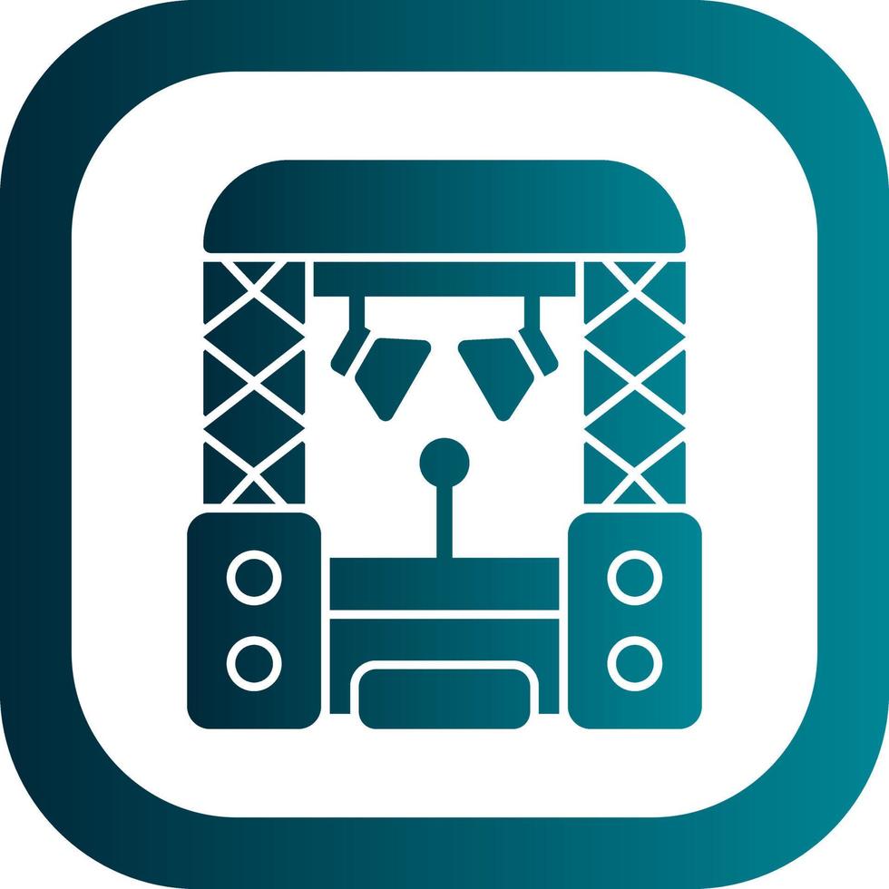 Stage Vector Icon Design