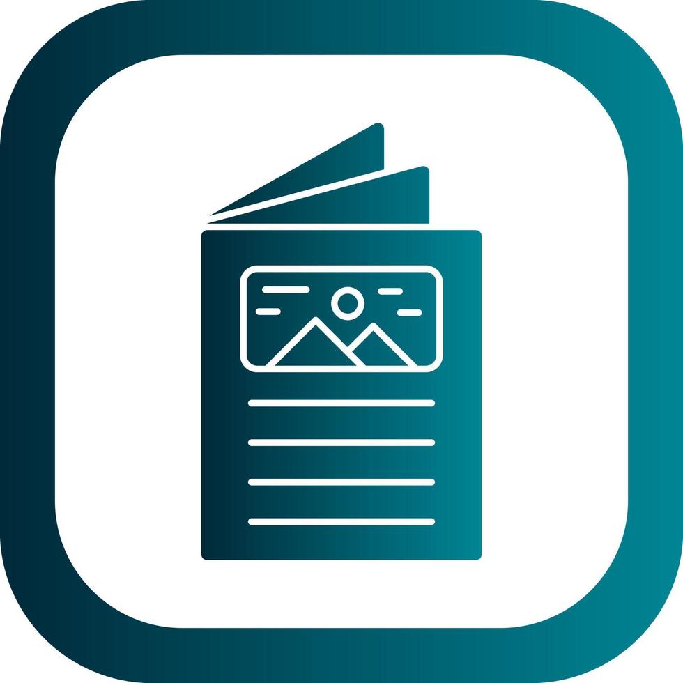 Magazine Vector Icon Design