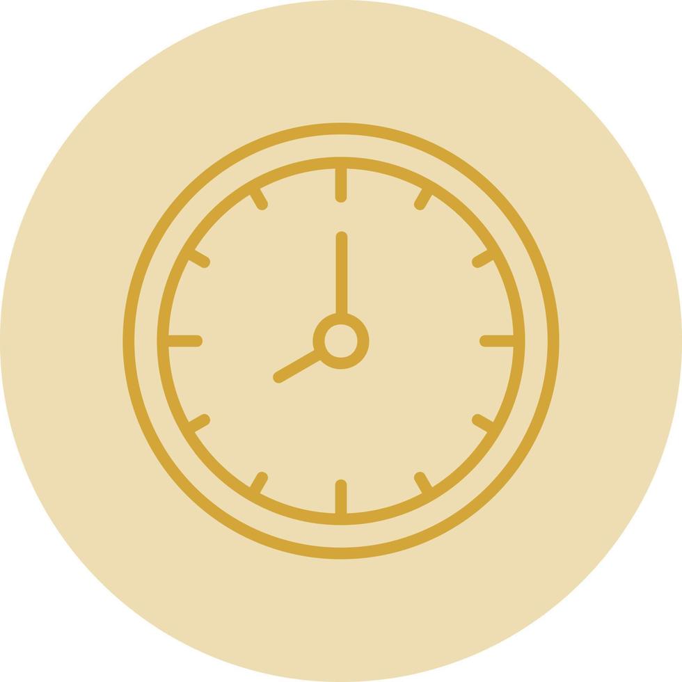 diseño de icono de vector de reloj