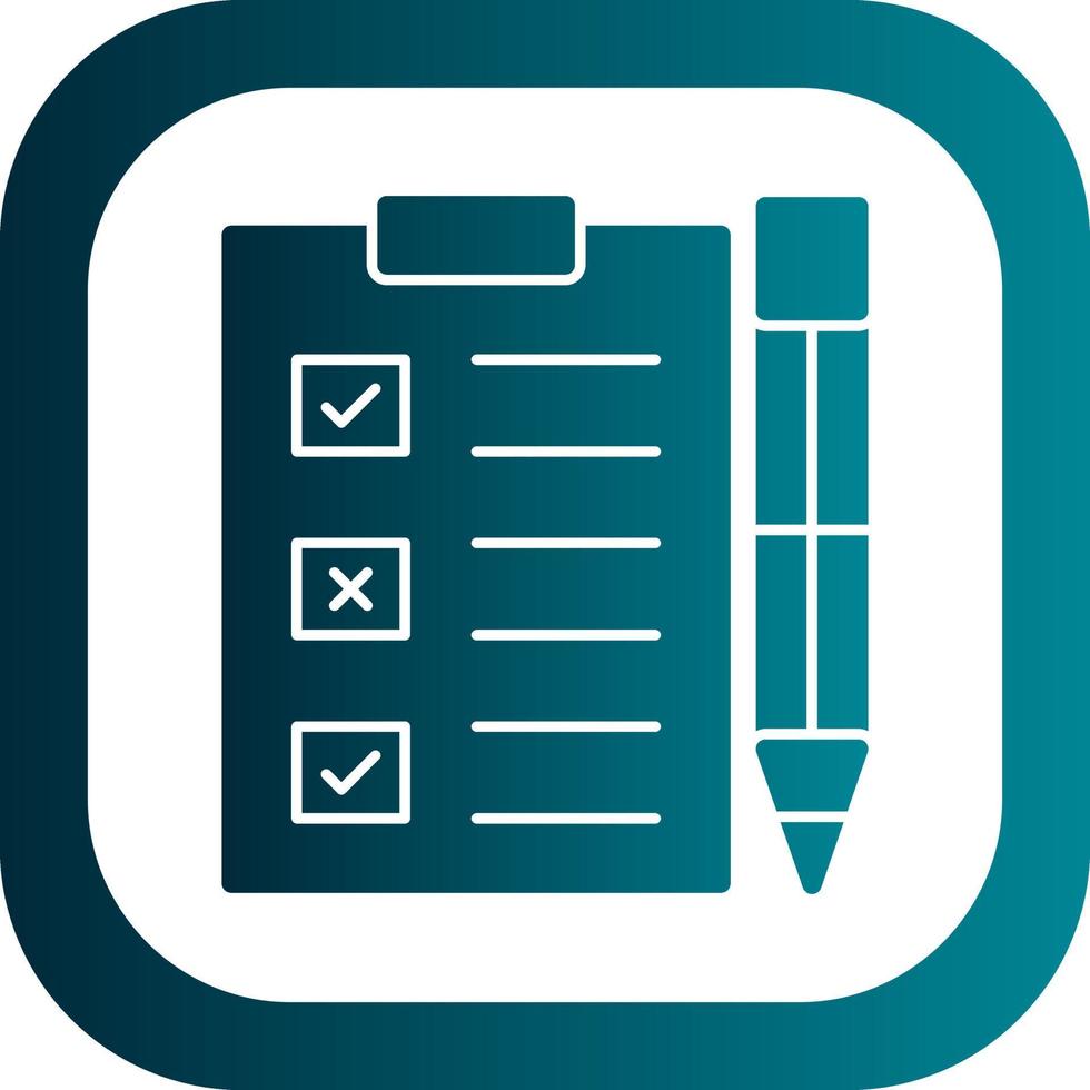 Assessment Vector Icon Design