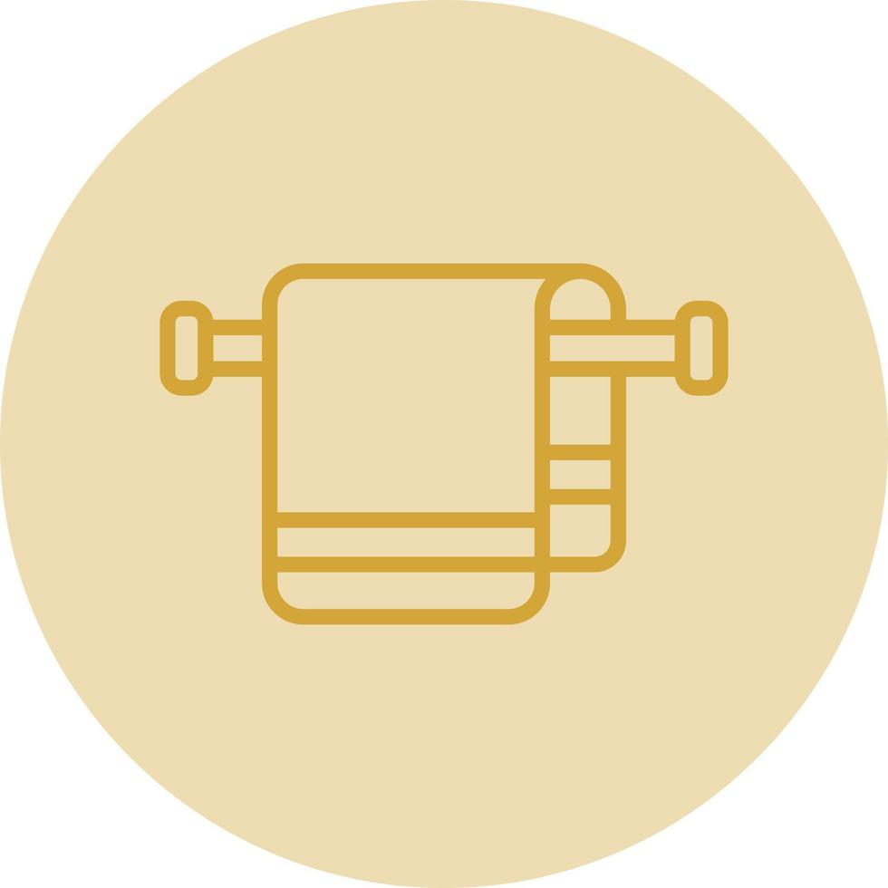 Towel Vector Icon Design