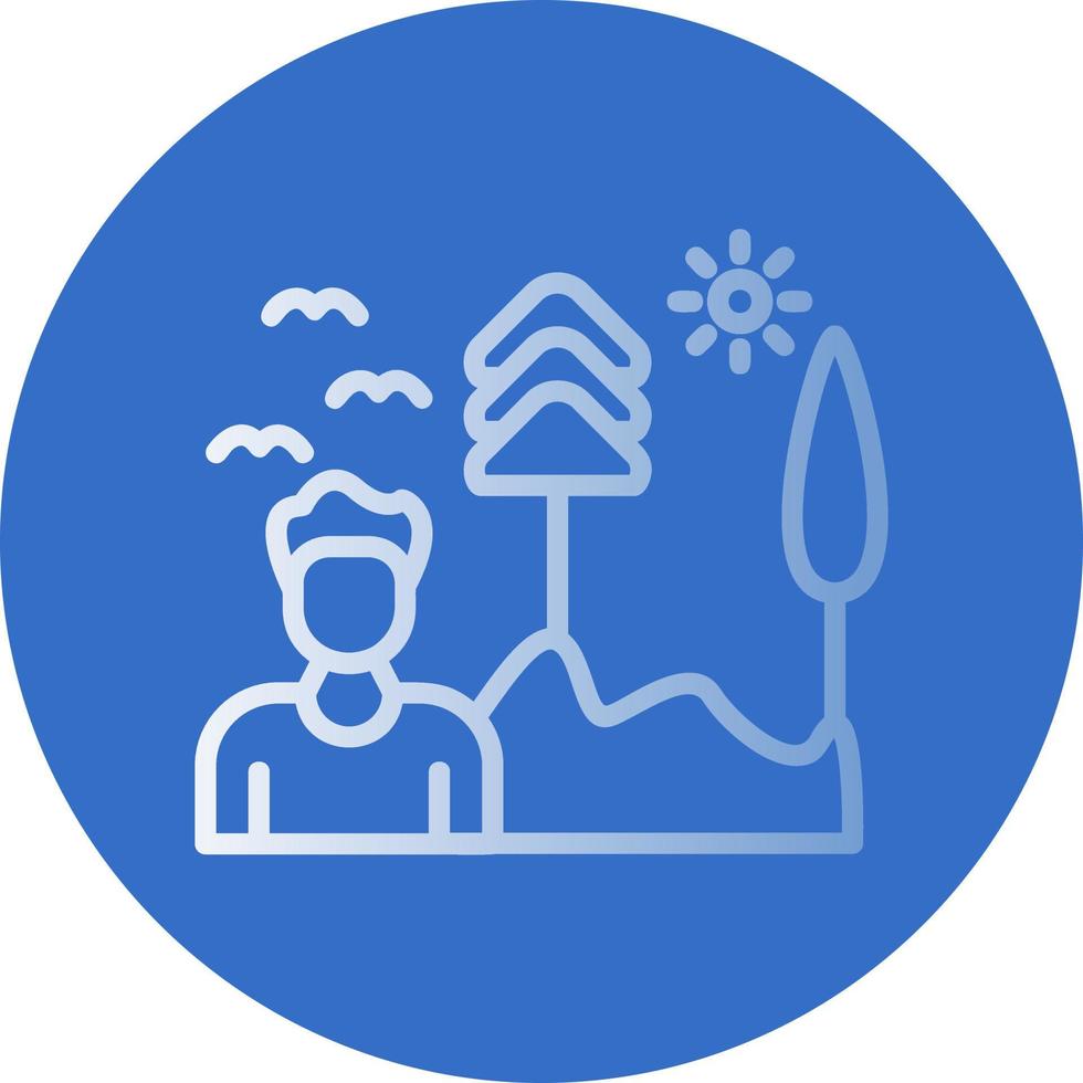 Adventurer Vector Icon Design