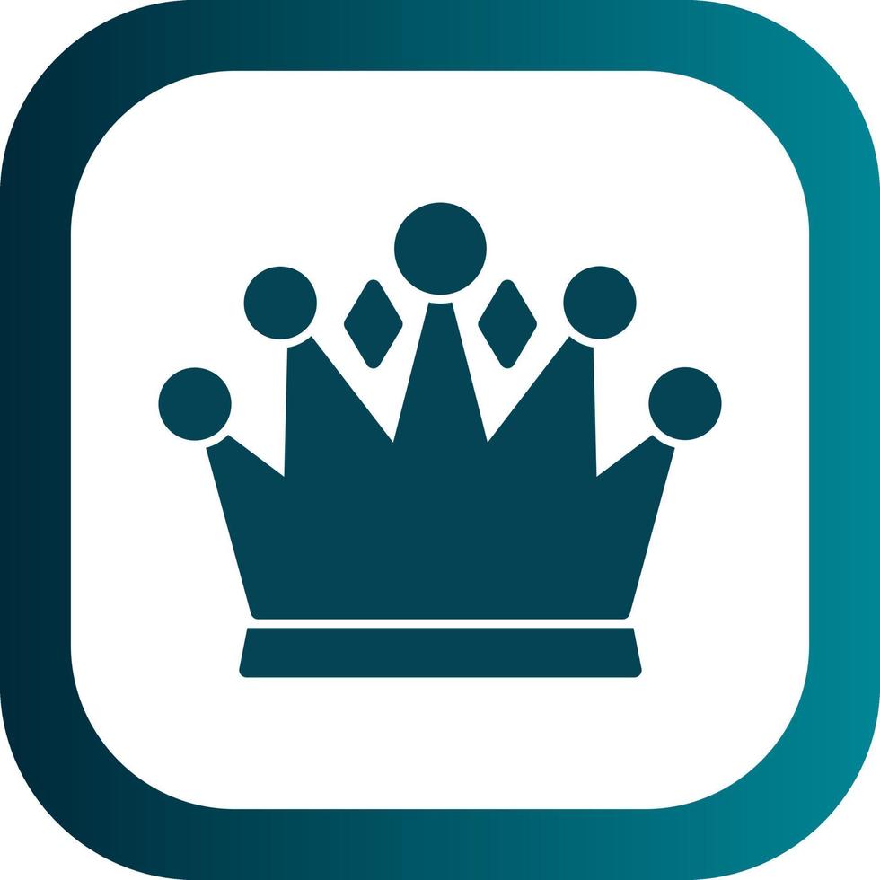 Crown Vector Icon Design