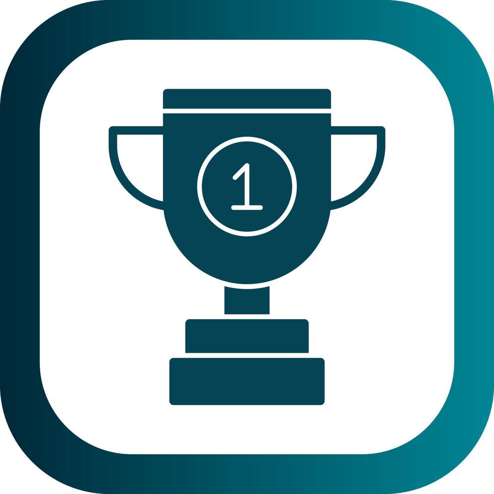 First Prize Vector Icon Design