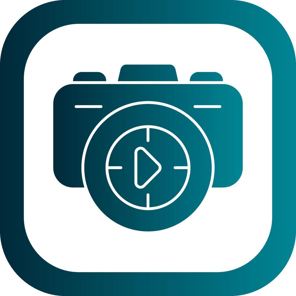 Camera Shots Vector Icon Design