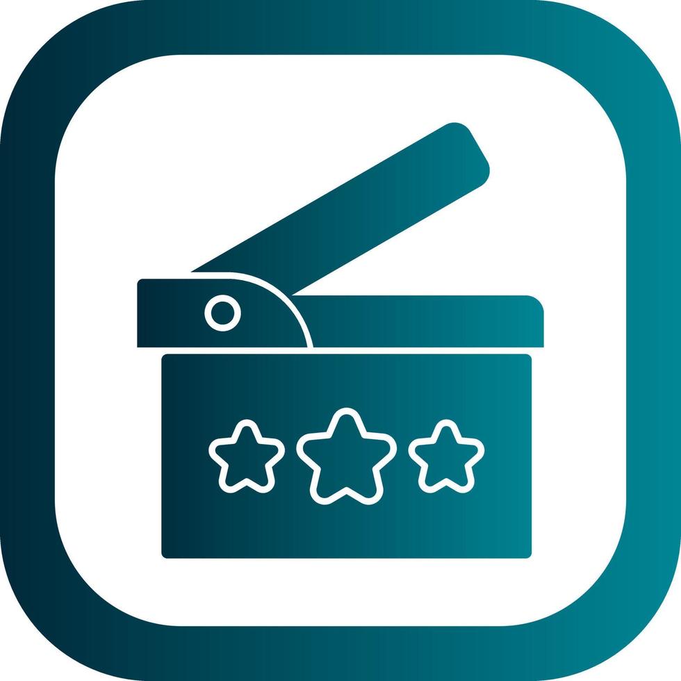 Film Review Vector Icon Design