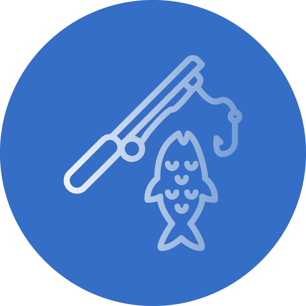 diseño de icono de vector de pesca