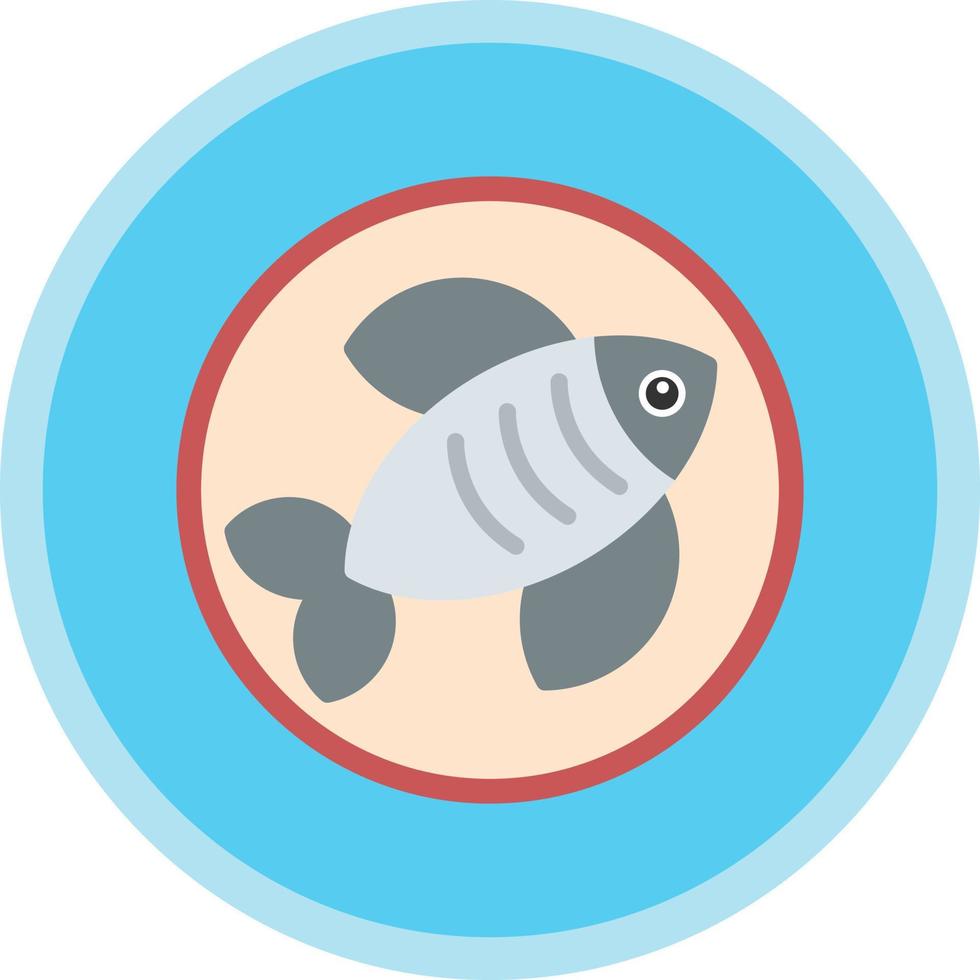 Fish Vector Icon Design