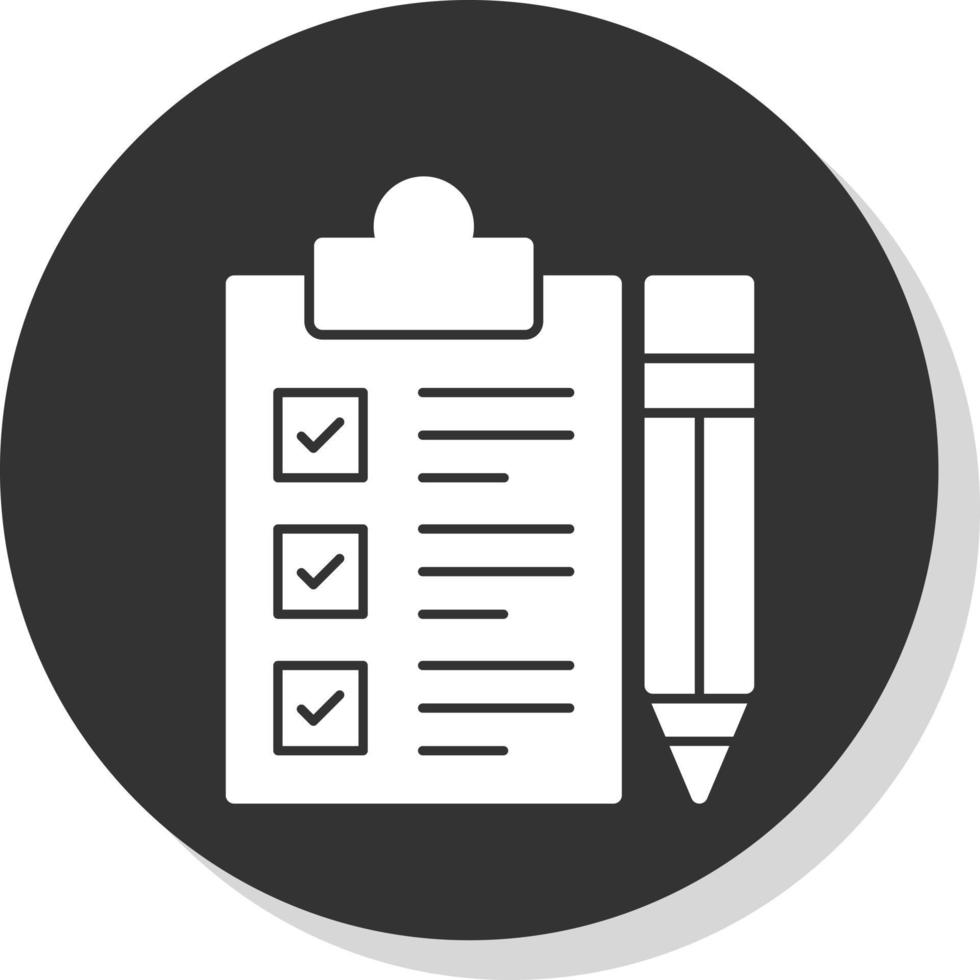 Checklist Vector Icon Design