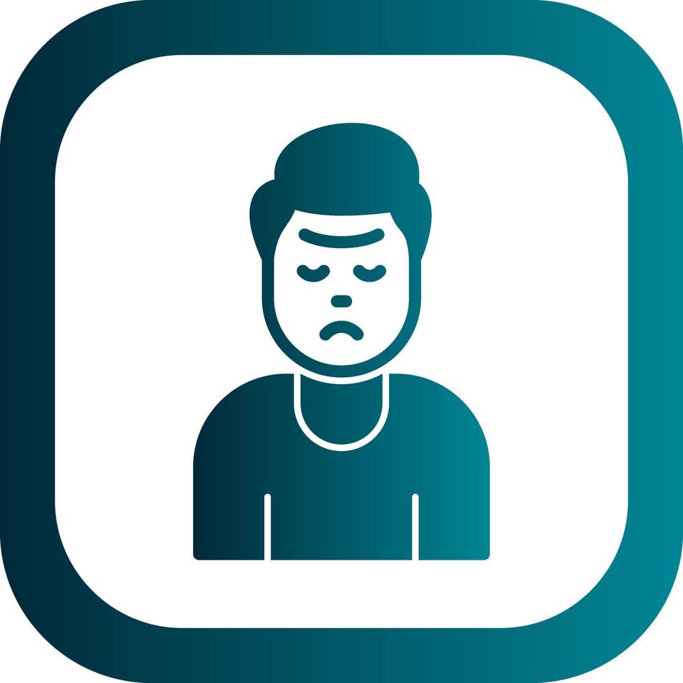 Stubborn Vector Icon Design