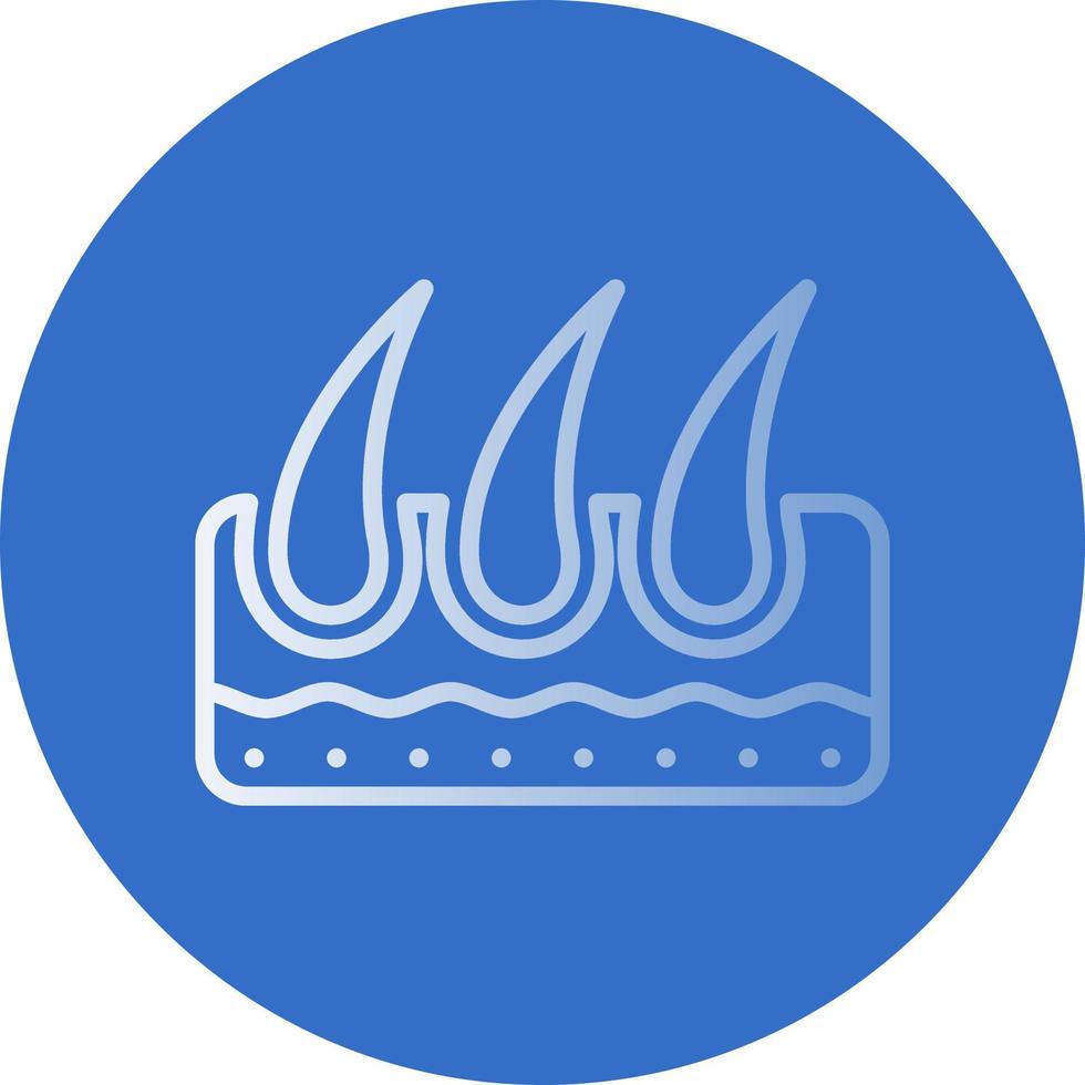 Hair Vector Icon Design