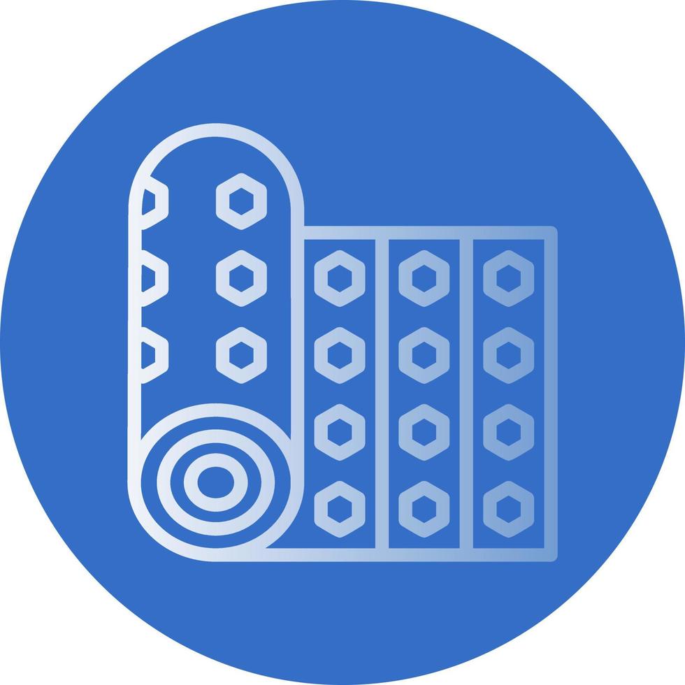 Sleeping Mat Vector Icon Design