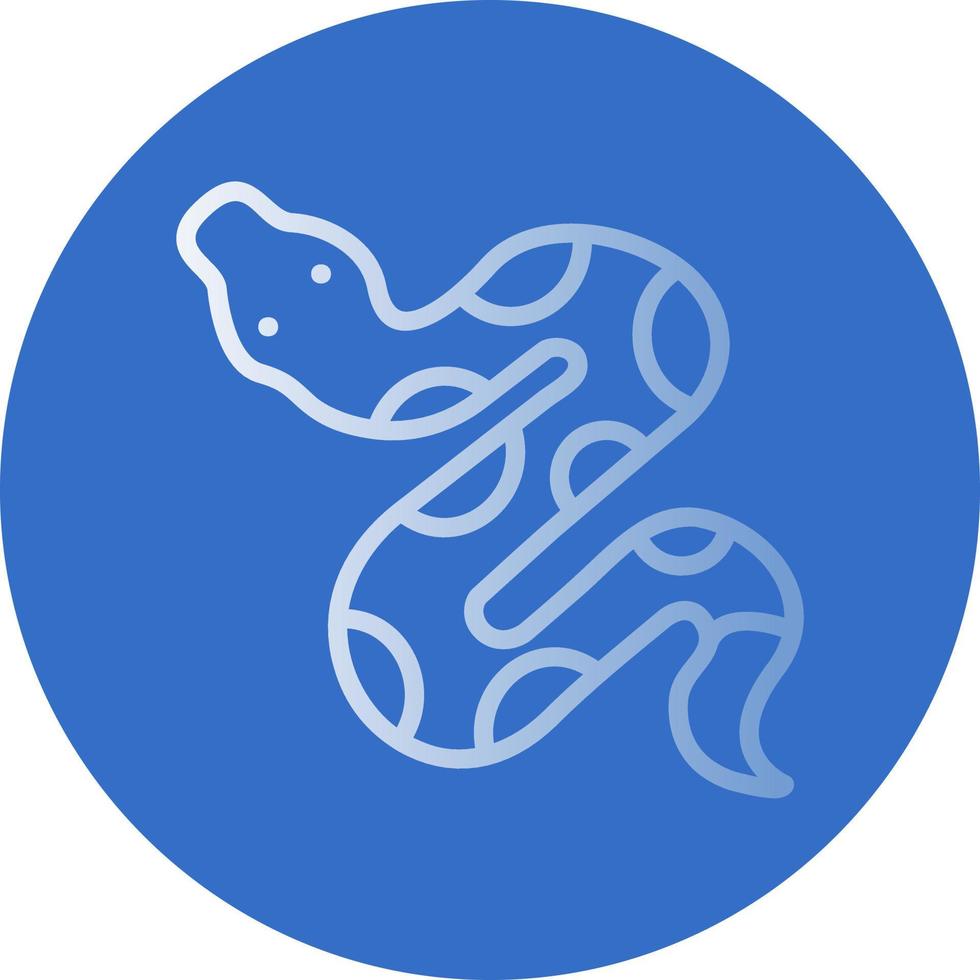 Snake Vector Icon Design