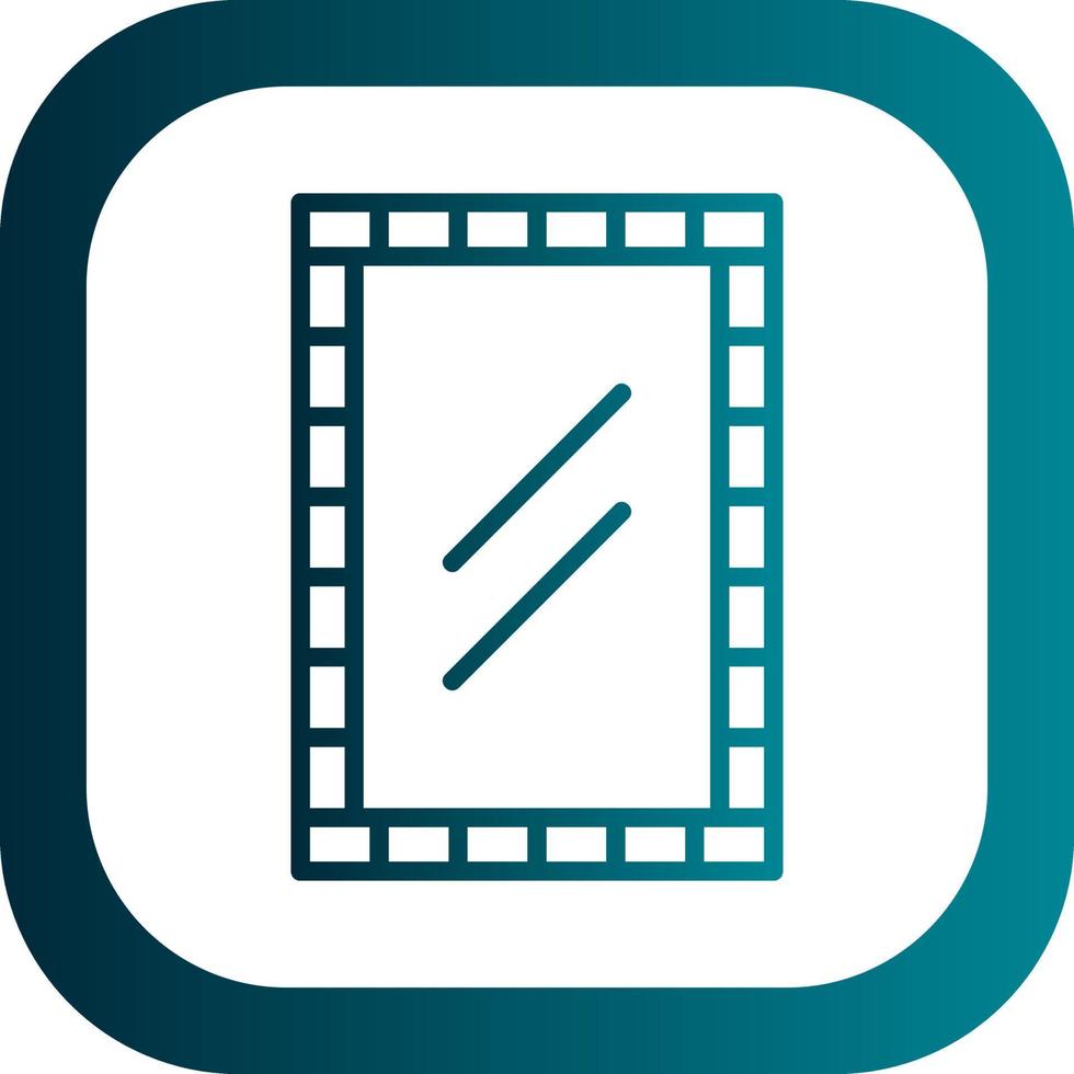 Mirror Vector Icon Design