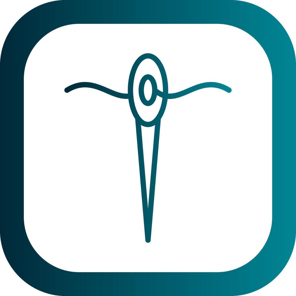 Needle Vector Icon Design