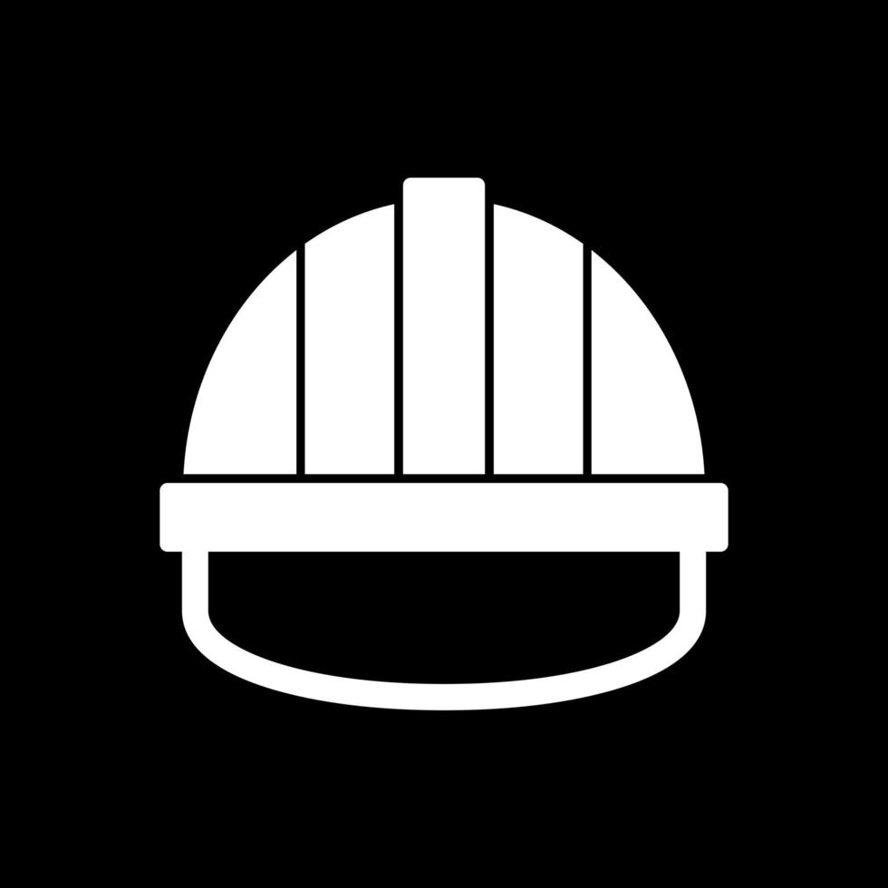 diseño de icono de vector de casco