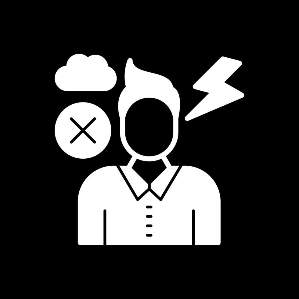 Anxiety Vector Icon Design