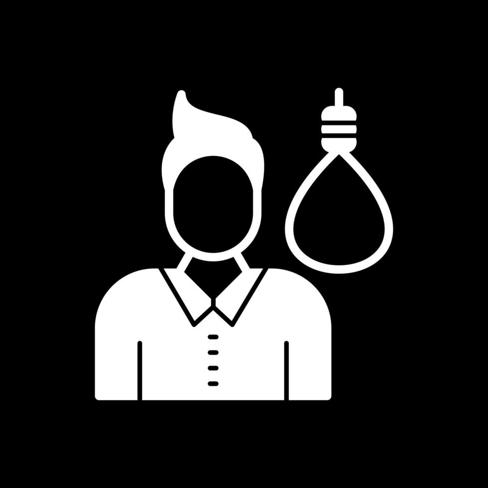Suicide Vector Icon Design