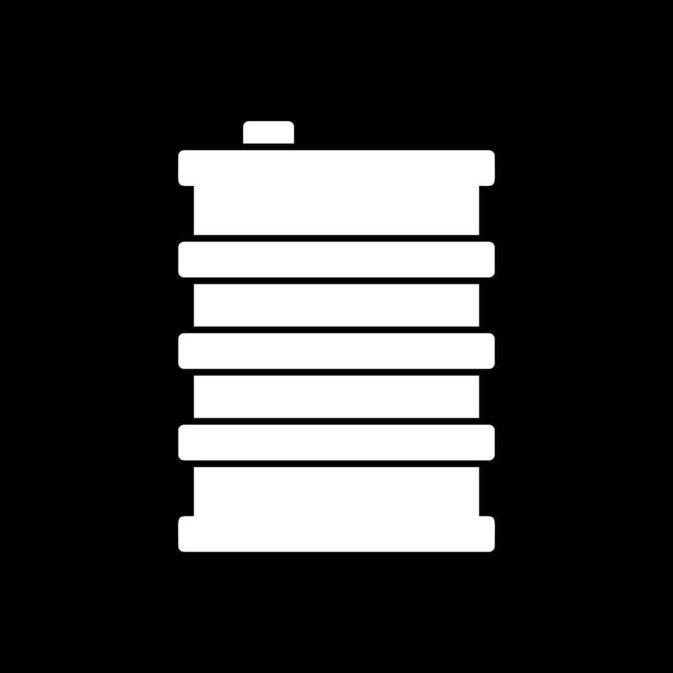 Oil Barrel Vector Icon Design
