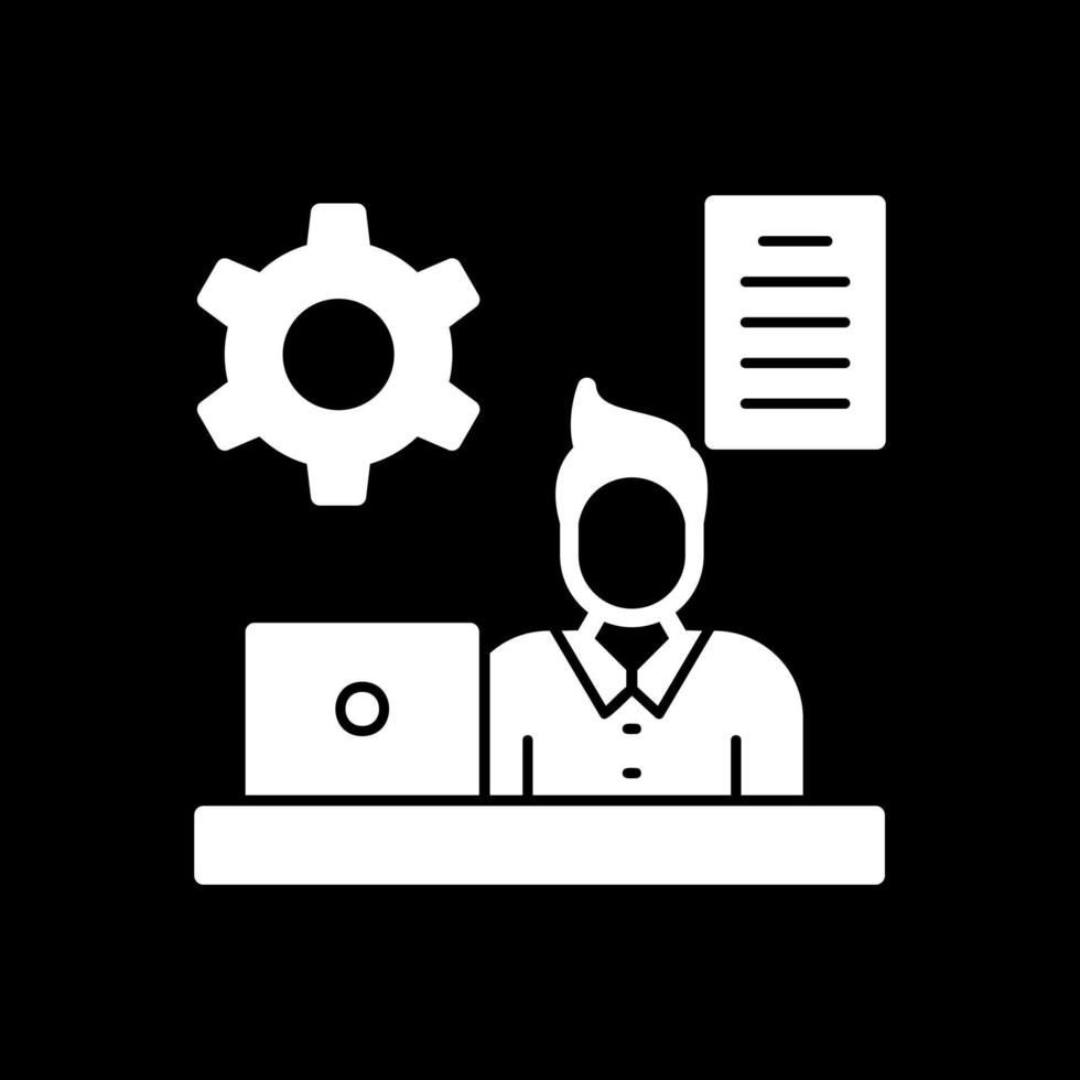 Multitasking Vector Icon Design