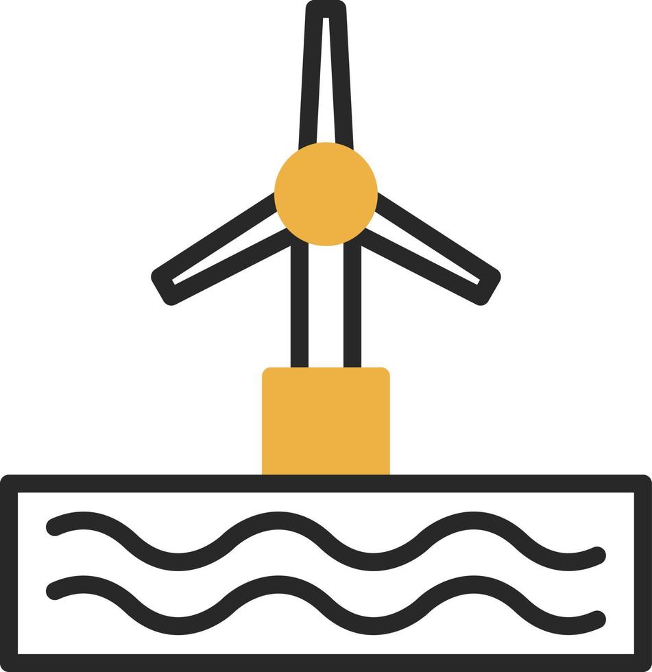 Turbine Vector Icon Design