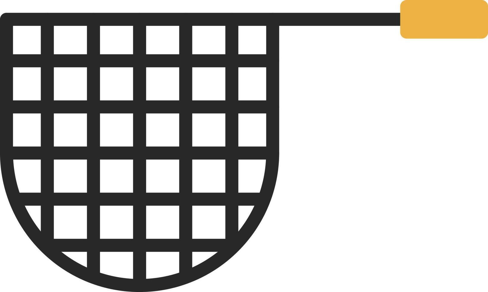 Fishing Net Vector Icon Design