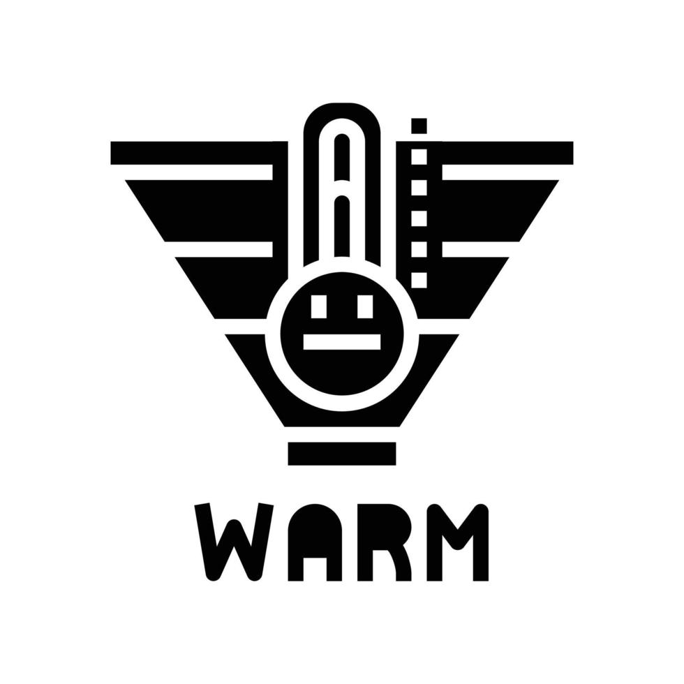 warm leads glyph icon vector illustration