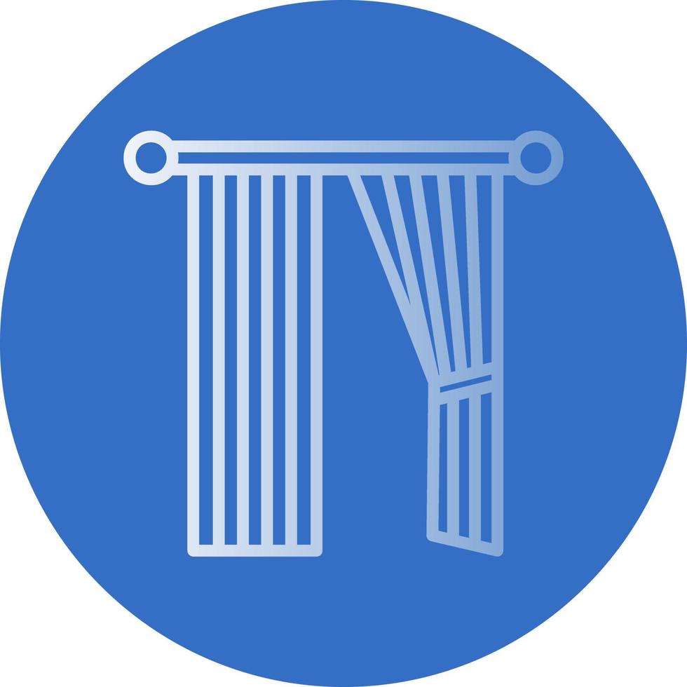 Curtain Vector Icon Design