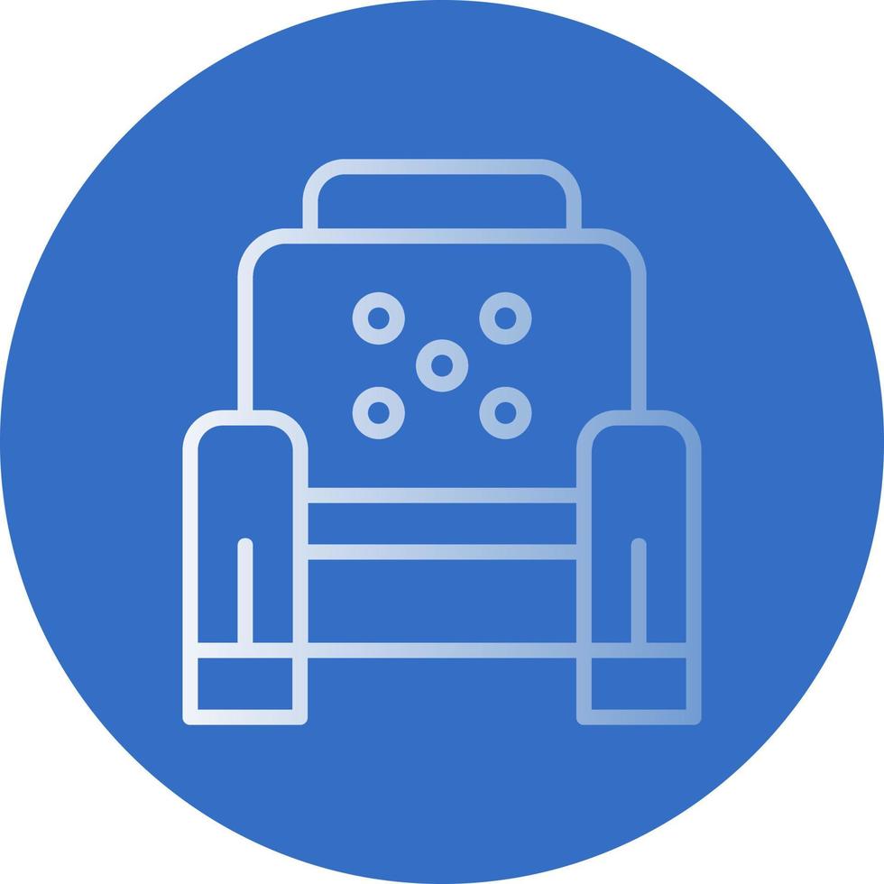 Armchair Vector Icon Design