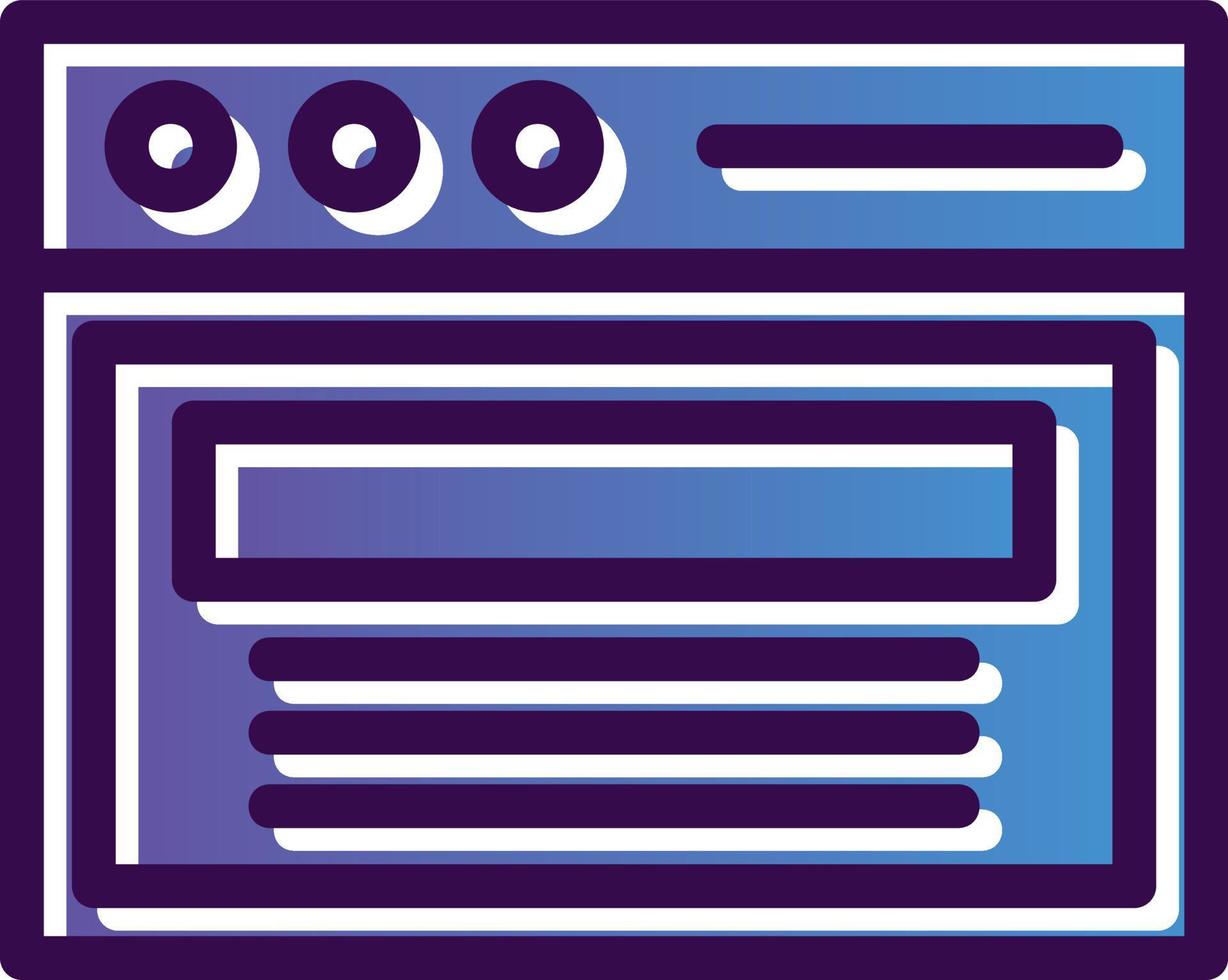 WEb Page Vector Icon Design