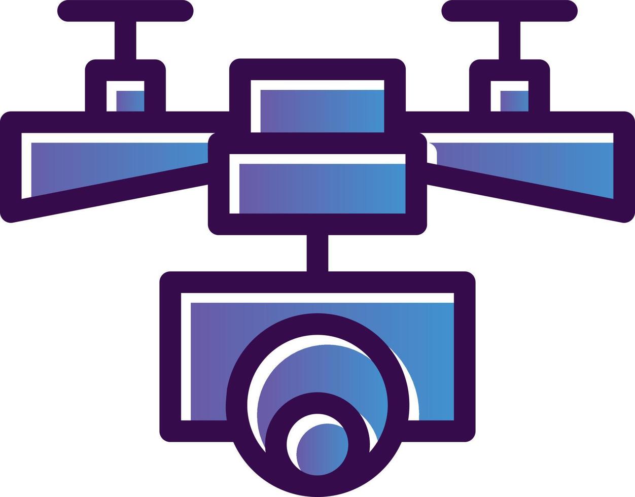 Drone Vector Icon Design