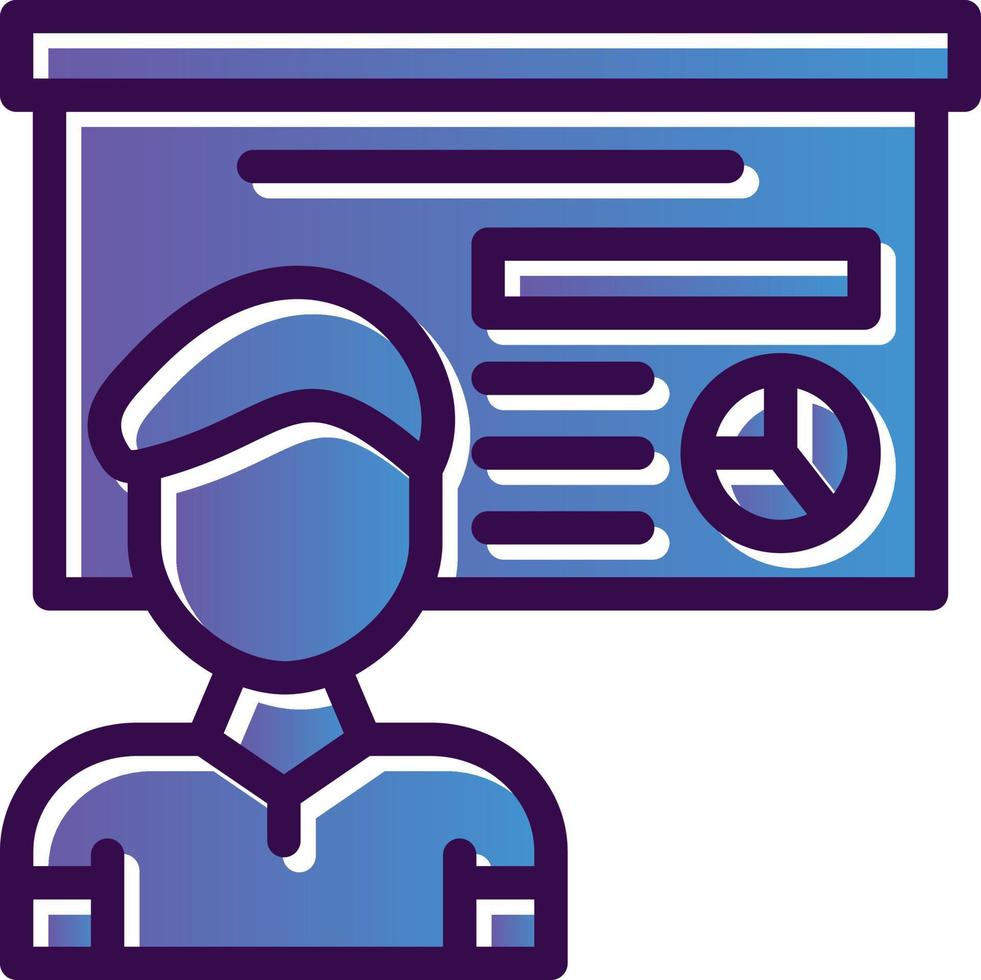 Lecture Vector Icon Design