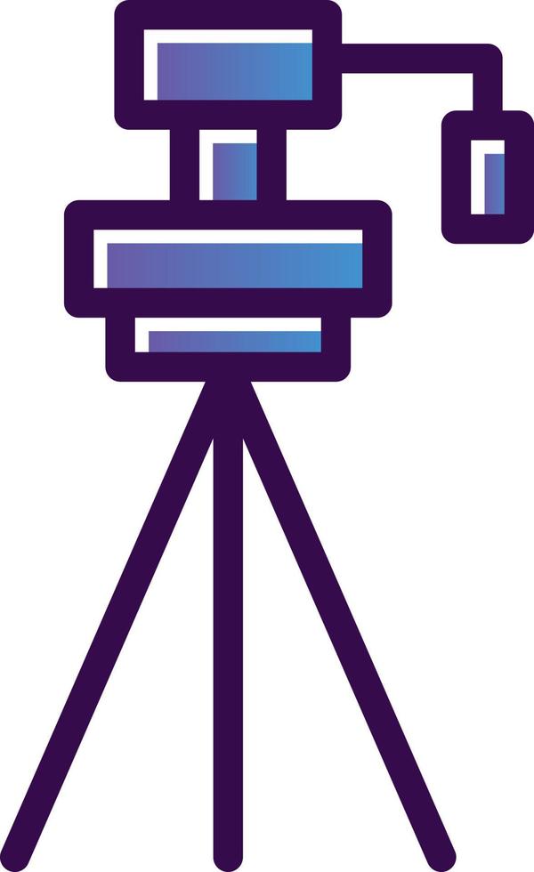 Tripod Vector Icon Design