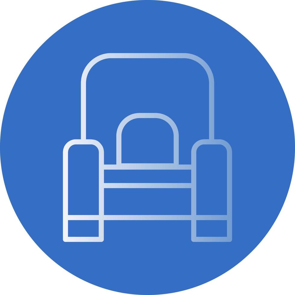 Armchair Vector Icon Design