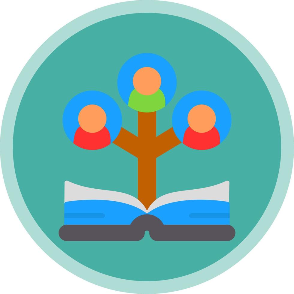 Family Tree Vector Icon Design