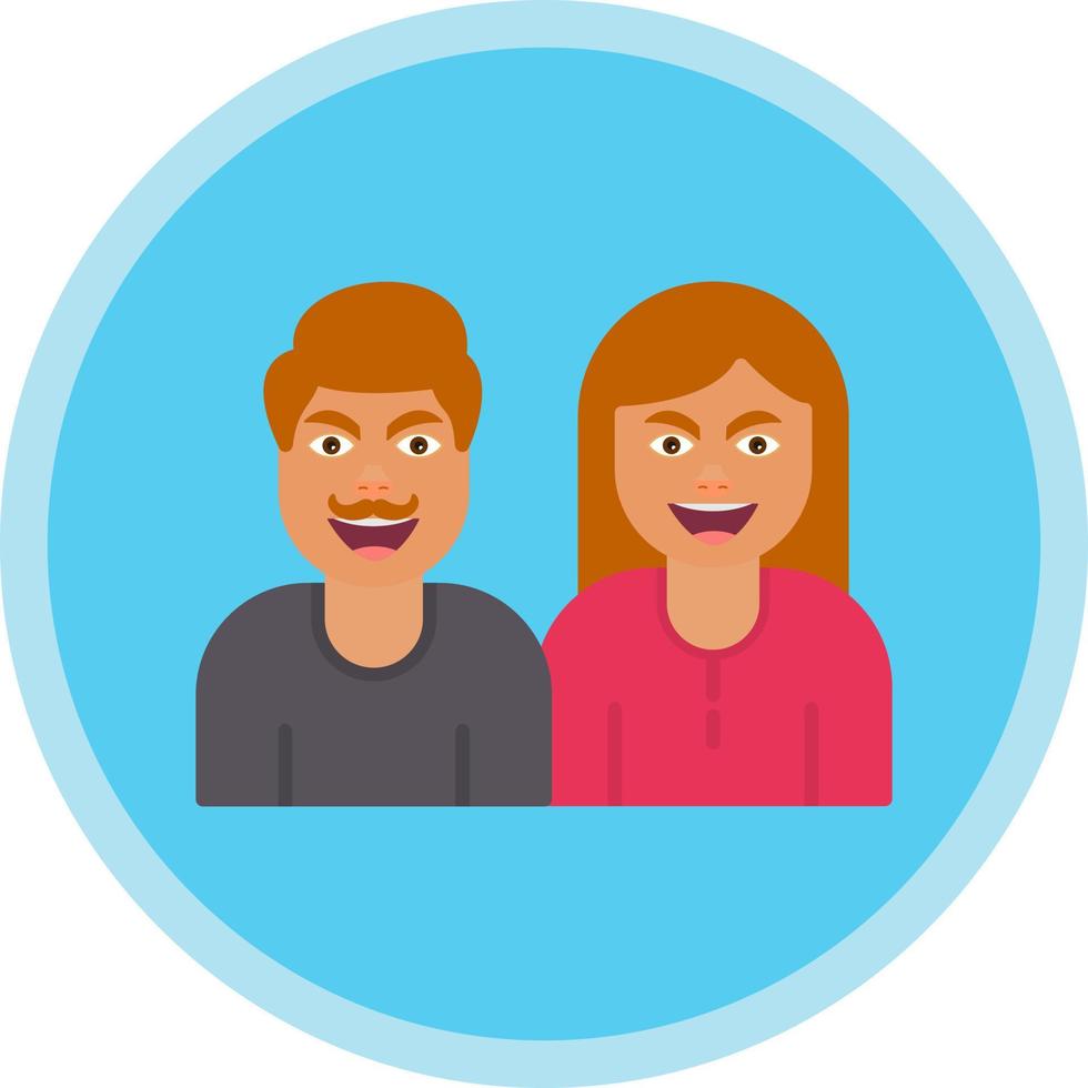 Parents Vector Icon Design