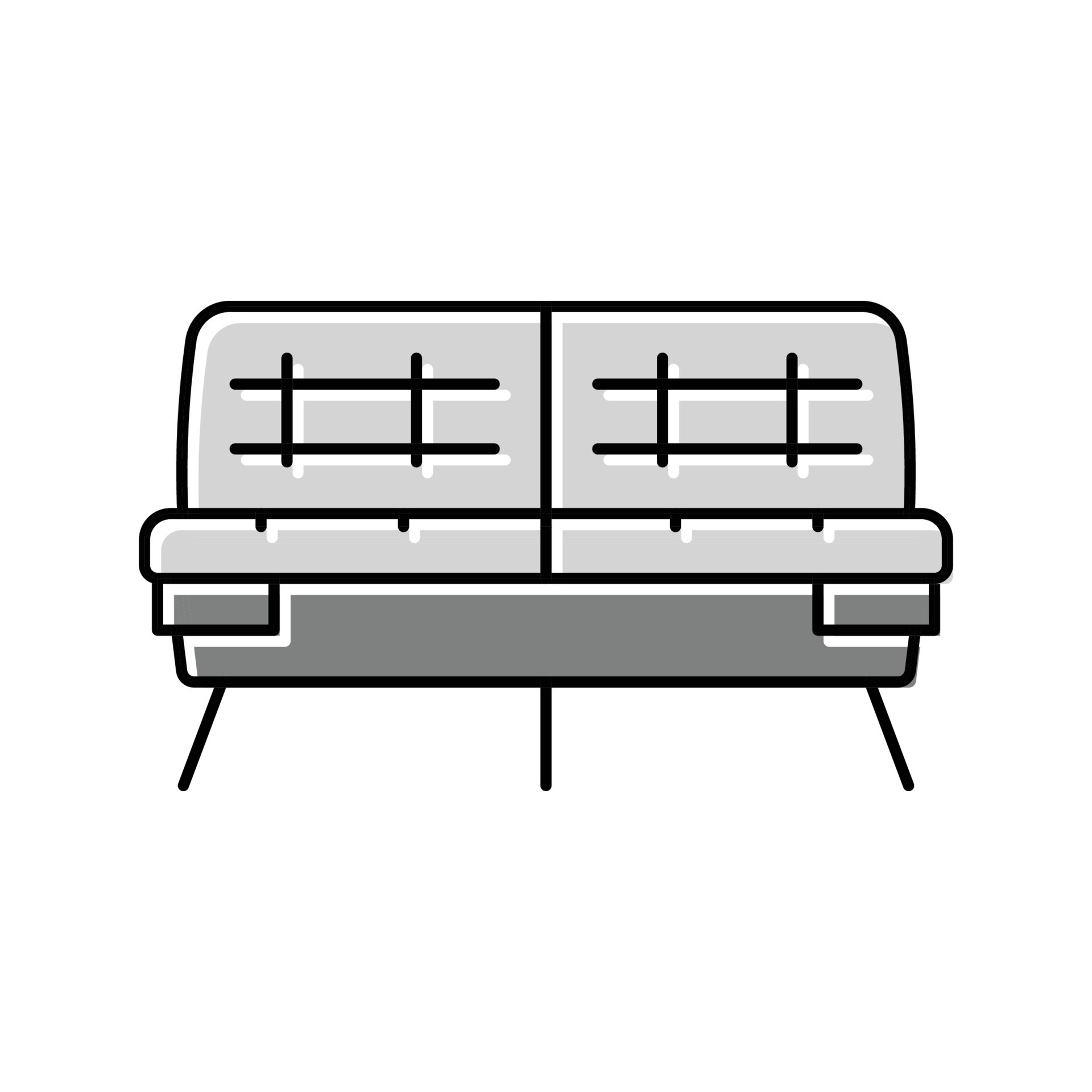 sofa living room color icon vector illustration 21236910 Vector Art at