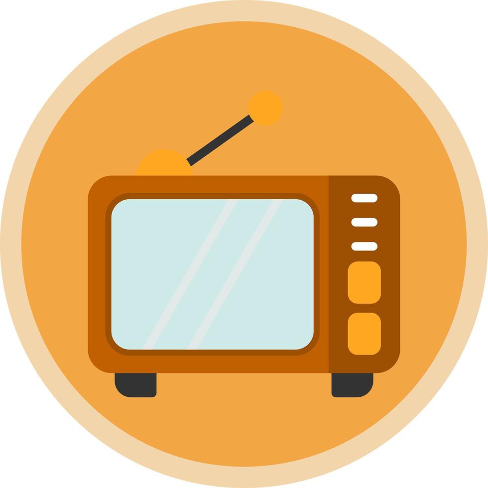 diseño de icono de vector de televisión